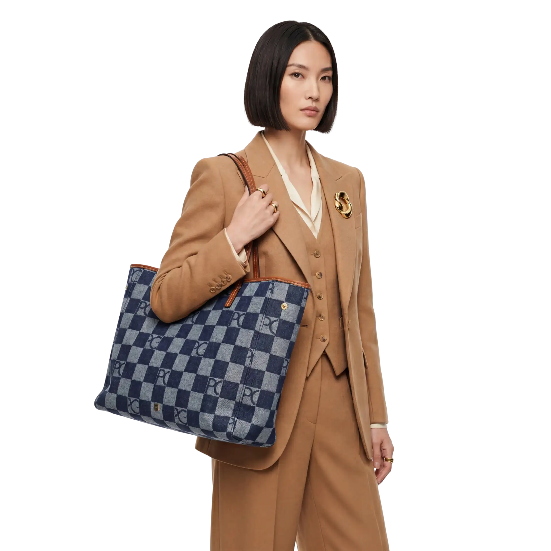 Bolsa Feminina de Ombro Orell Névoa