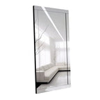 Espelho Grande Corpo Inteiro 185x90cm Dubai Yescasa Prata