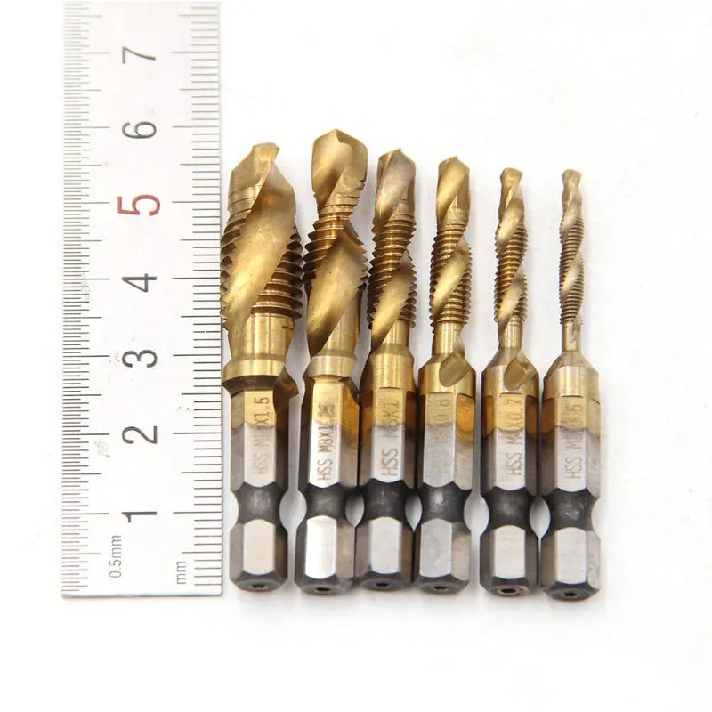 Brocas Titânio | Kit Completo (2 em 1)
