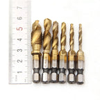 Brocas Titânio | Kit Completo (2 em 1)