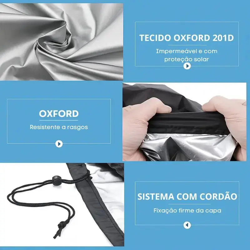 Capa Impermeável para Móveis de Jardim Kit 4 Peças
