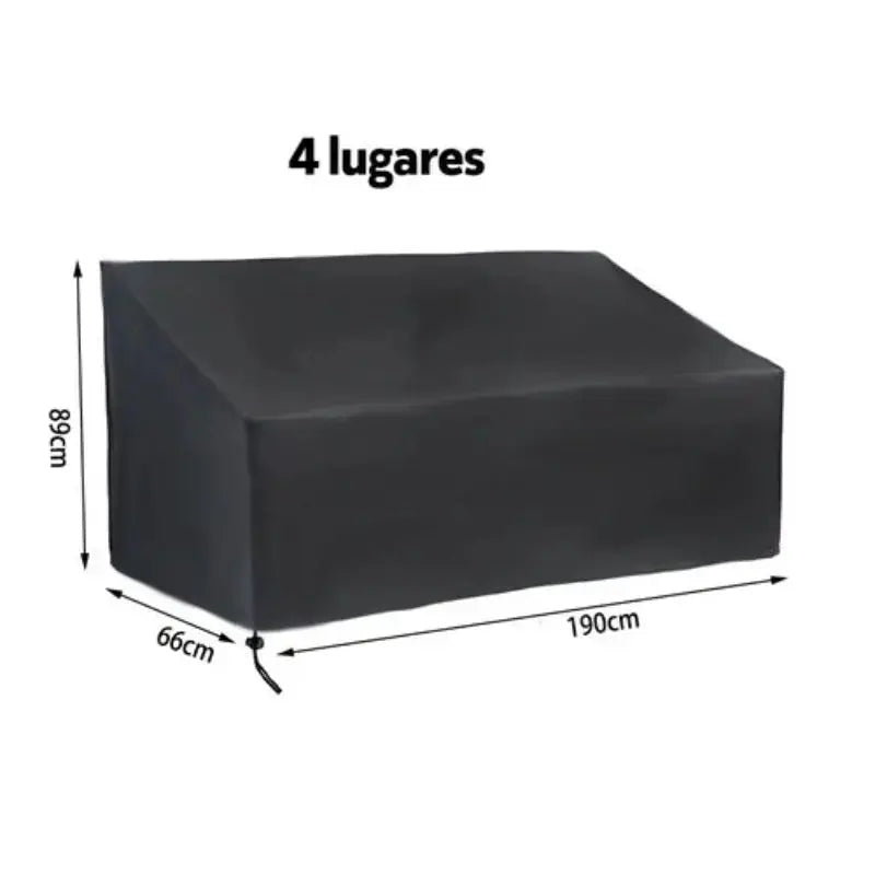 Capa Impermeável para Móveis de Jardim Proteção UV