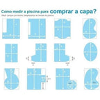 Capa Térmica Piscina Thermocap/ATCO - 300 Micras - Lona Protetora para Piscina
