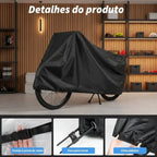 Capa para Bicicleta Impermeável com Proteção Uv - Tamanho Universal