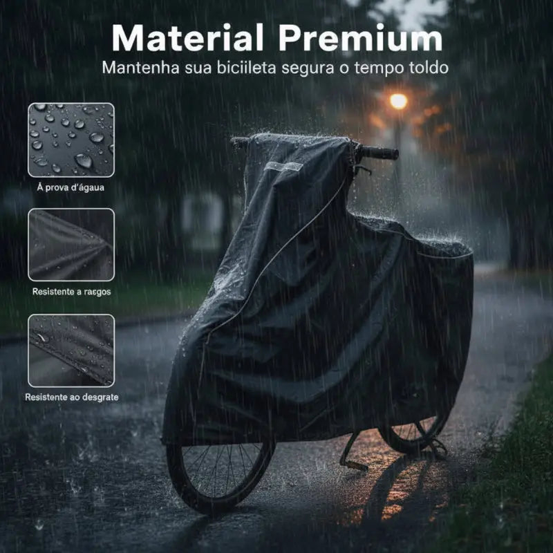 Capa para Bicicleta Impermeável com Proteção Uv - Tamanho Universal