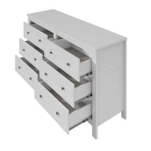 Cômoda 6 Gavetas Maggiore Branco Lopas