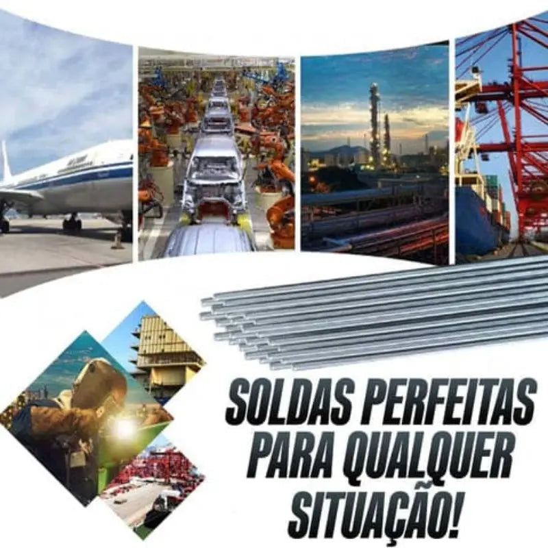 Conjunto Completo de Solda Profissional | Super Solda 4.0
