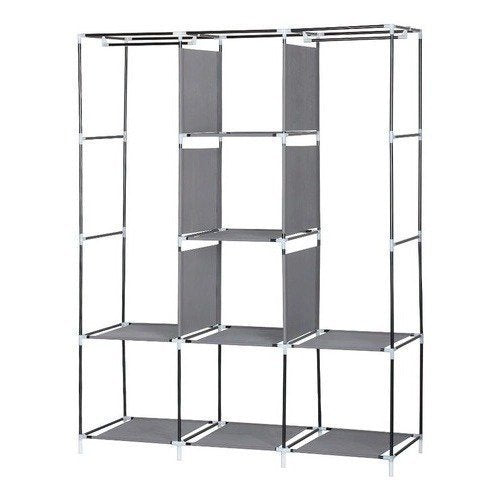 Guarda Roupa Dobrável Organizador De Roupa Azul 88130b – DecoTeam