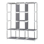 Guarda Roupa Dobrável Organizador De Roupa Azul 88130b – DecoTeam