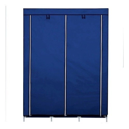 Guarda Roupa Dobrável Organizador De Roupa Azul 88130b – DecoTeam