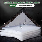 Lona Transparente Impermeável para Varanda e Garagem