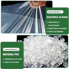 Lona Transparente Impermeável para Varanda e Garagem