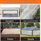 Lona Transparente Impermeável para Varanda e Garagem