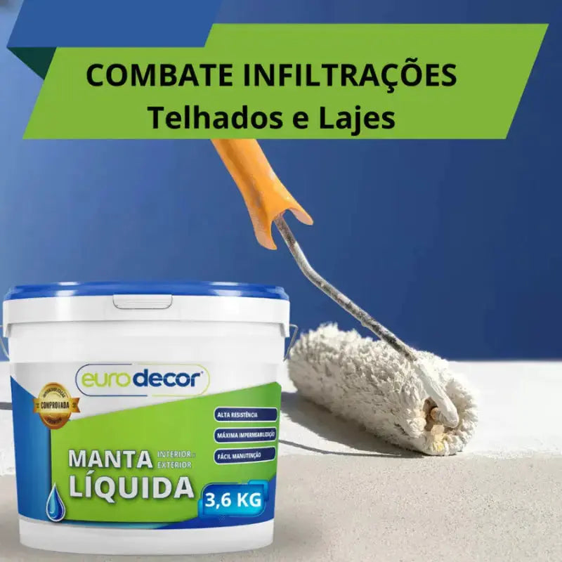 Manta Líquida Impermeabilizante Emborrachada Eurodecor