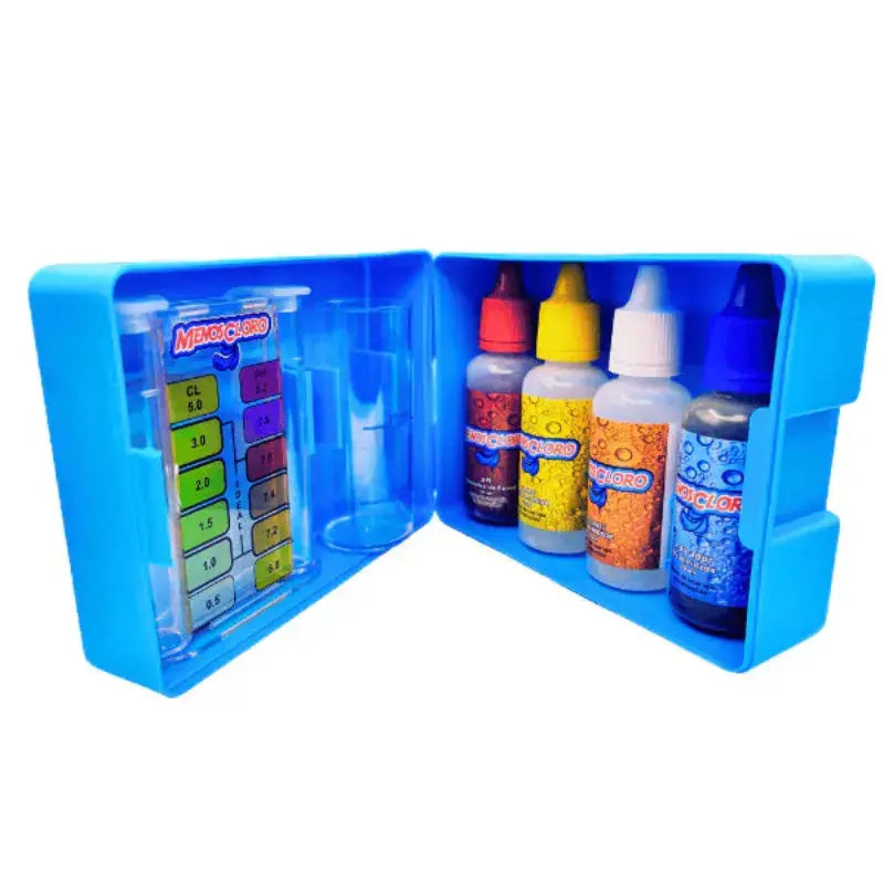 Medidor de pH e Cloro e Alcalinidade Kit Estojo Teste Água de Piscina