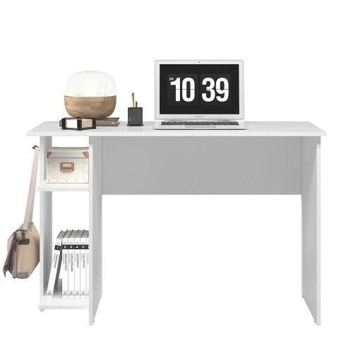 Mesa Para Escritório 3875 Branco – Qmovi