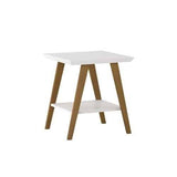 Mesa de Canto Mônaco Branco