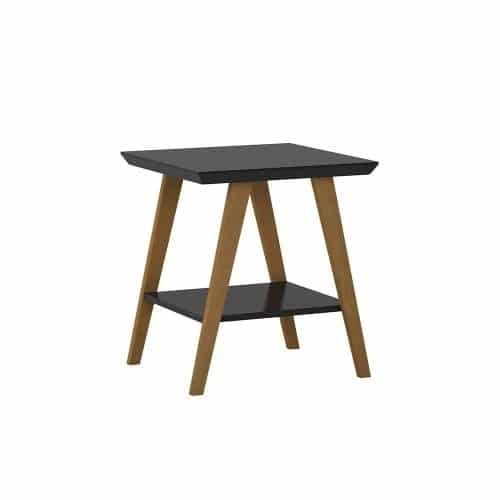 Mesa de Canto Mônaco Preto