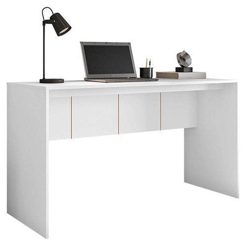 Mesa para Escritório Cubic 1360 Branco – Caemmun