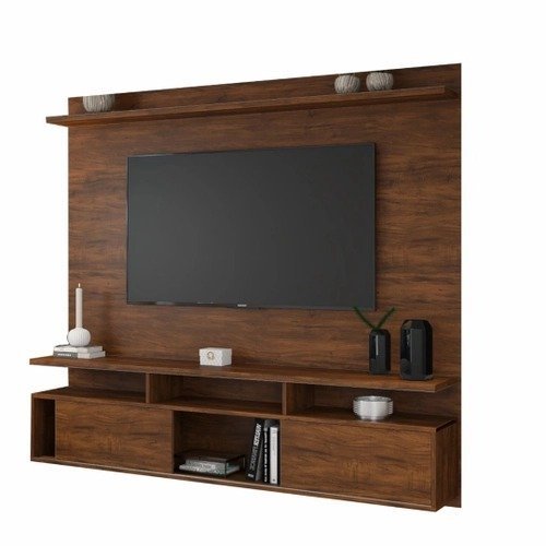 Painel Para Tv Até 55 Polegadas Supreme Imbuia Viero