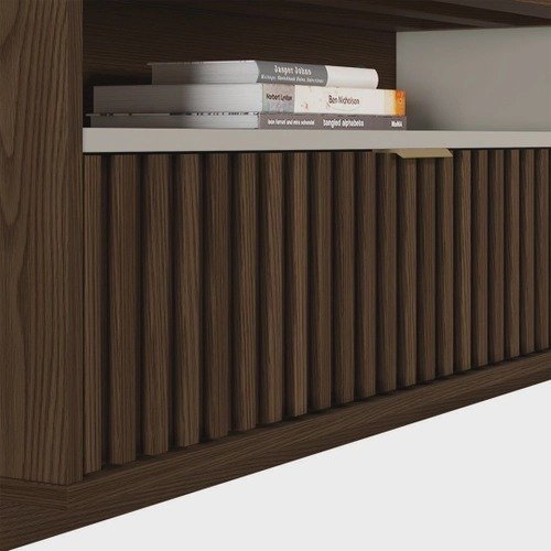 Painel para TV até 65 Polegadas Ripado Araruna Linea Brasil