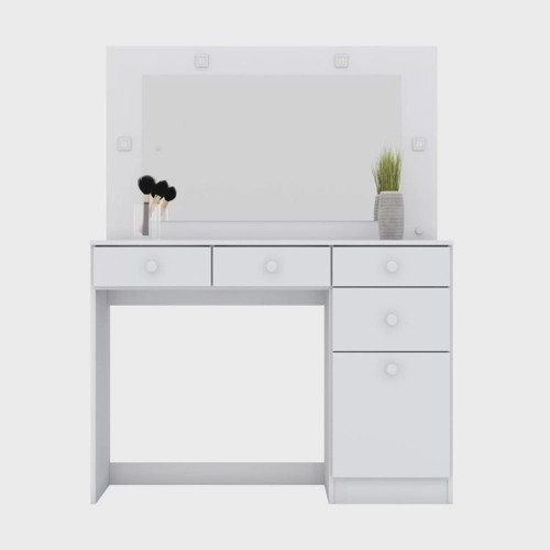 Penteadeira Camarim 1 Porta 4 Gavetas Charme Henn