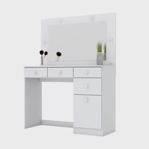 Penteadeira Camarim 1 Porta 4 Gavetas Charme Henn