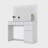 Penteadeira Camarim 1 Porta 4 Gavetas Charme Henn