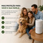 Purificador de Ar com Filtro HEPA