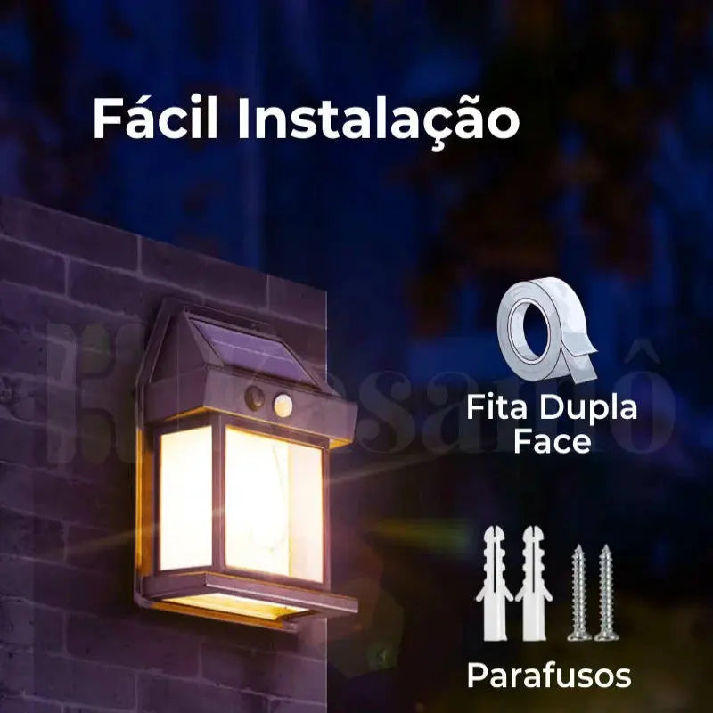Refletor Led Solar Inteligente À Prova d'água - Kasalight