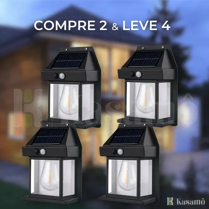 Refletor Led Solar Inteligente À Prova d'água - Kasalight