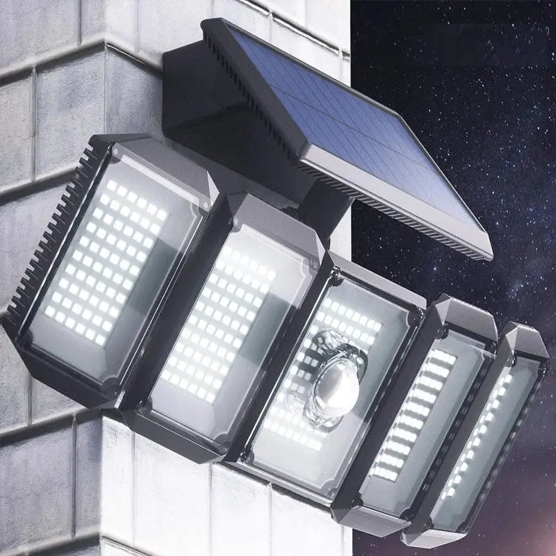 Refletor Solar 300 Leds - Iluminação para Exteriores