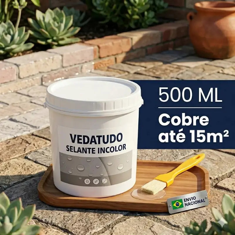 Selante e Impermeabilizante VedaTudo - Contra infiltrações