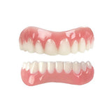 Dentadura Universal NewSmile Ajustável, Discreta e Confortável – Kit Prótese Dental Completa Compre 1 e Leve 2