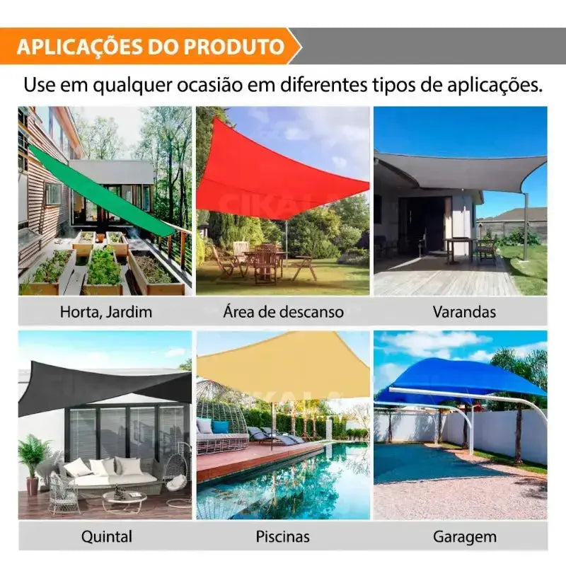 Toldo Impermeável Lona para Cobertura e Garagem