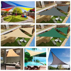 Toldo Triangular Impermeável Anti-UV para Áreas Externas