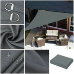 Toldo Triangular Impermeável Anti-UV para Áreas Externas