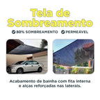 Toldo de Sombreamento com Fita Interna e Alças Duplas
