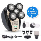 Barbeador e Aparador Elétrico 5 em 1 à Prova D Água Shaver Max