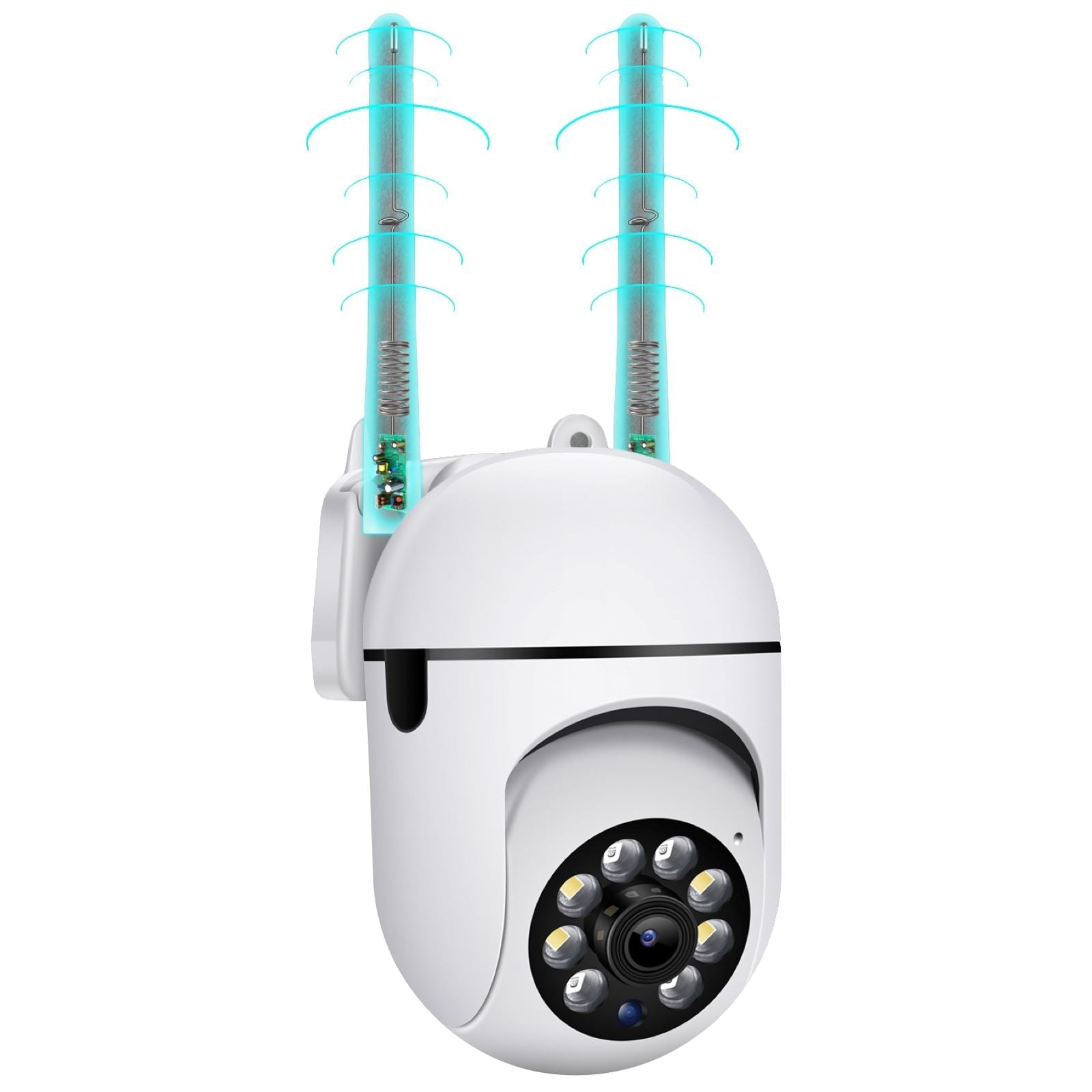Câmera de Segurança Wifi Externa à Prova d’água com Zoom e Controle Pelo Celular – ZoomCam