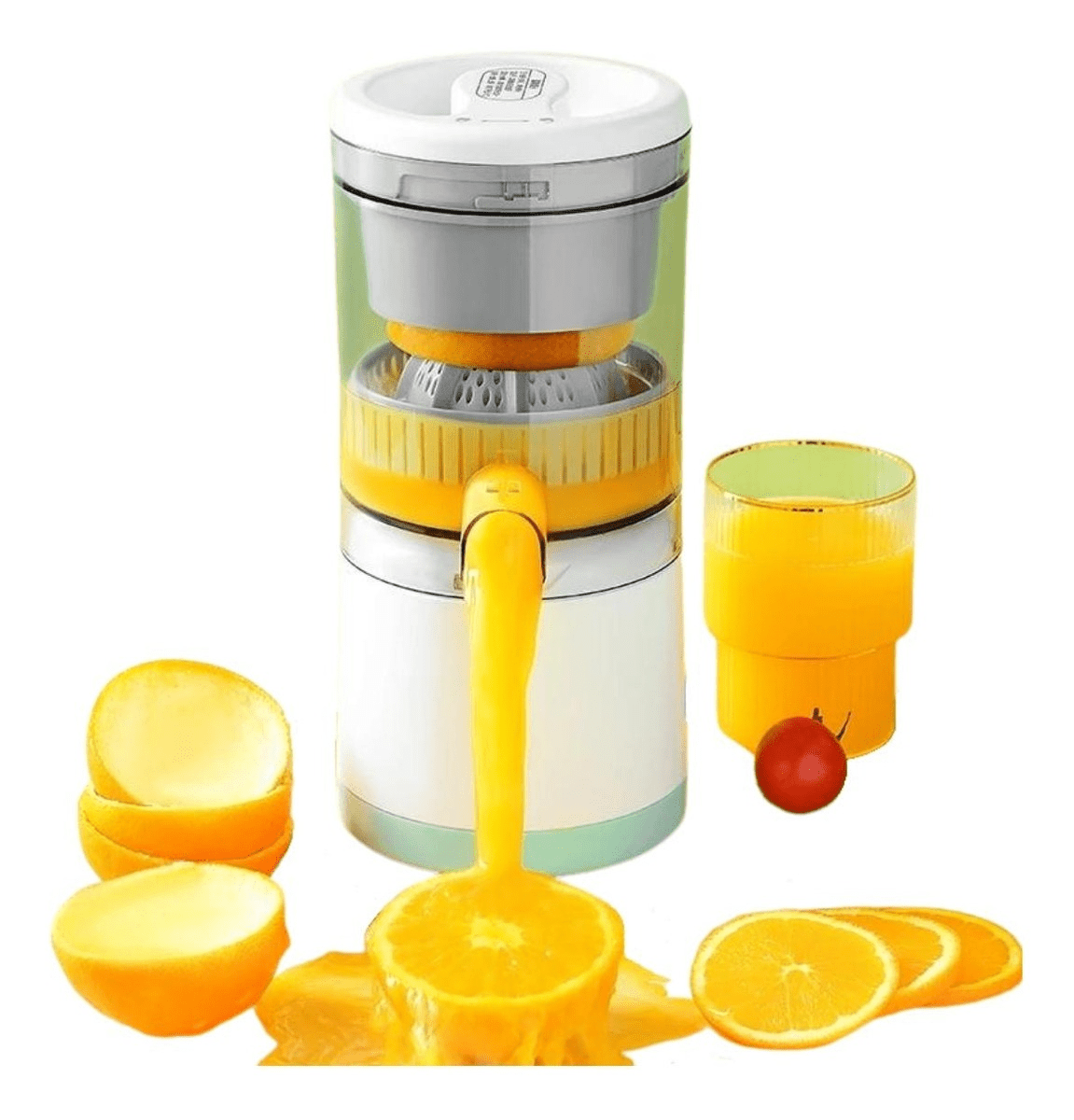 Espremedor de Frutas Elétrico Bivolt Portátil Eletroflix