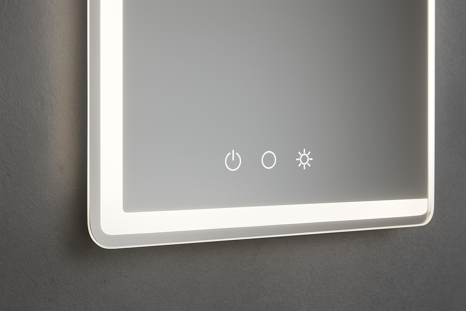 Espelho Banheiro LED 60x80cm – Iluminação Touch Moderno