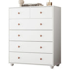 Cômoda 6 Gavetas 90cm Branco Vittoria