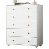 Cômoda 6 Gavetas 90cm Branco Vittoria