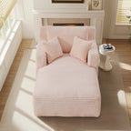 Sofá reclinável moderno com chaise longue
