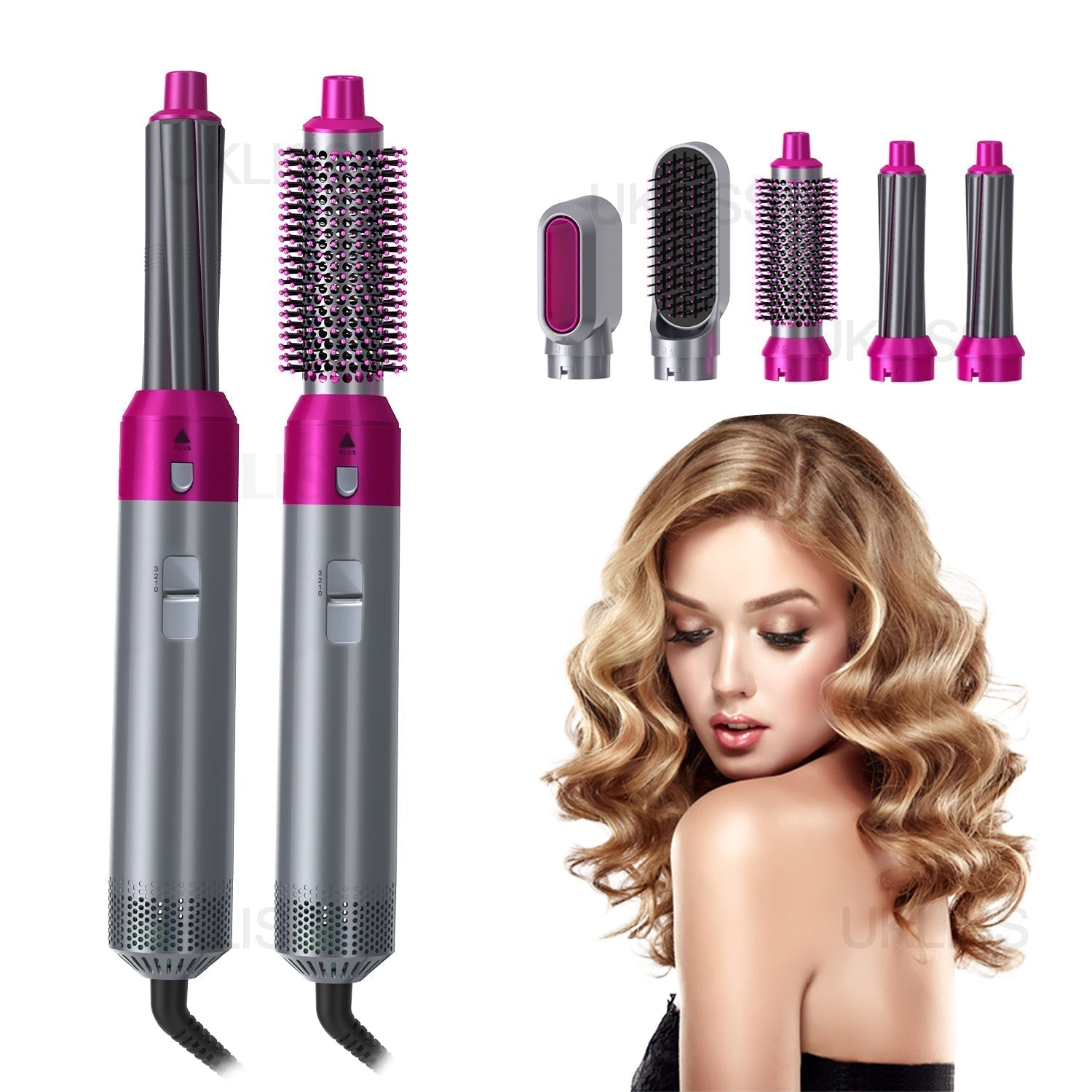 Secador Multifuncional Seca Escova e Modela Anti Frizz Original Profissional