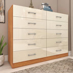 Cômoda para Quarto 10 Gavetas Caribe
