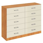 Cômoda para Quarto 10 Gavetas Caribe