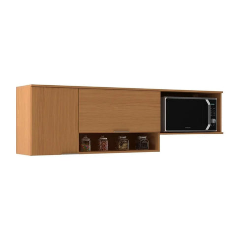 Armário Aéreo de Cozinha 190cm 2 Portas Alice Angelin Premium