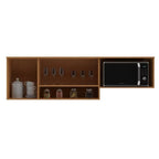 Armário Aéreo de Cozinha 190cm 2 Portas Alice Angelin Premium